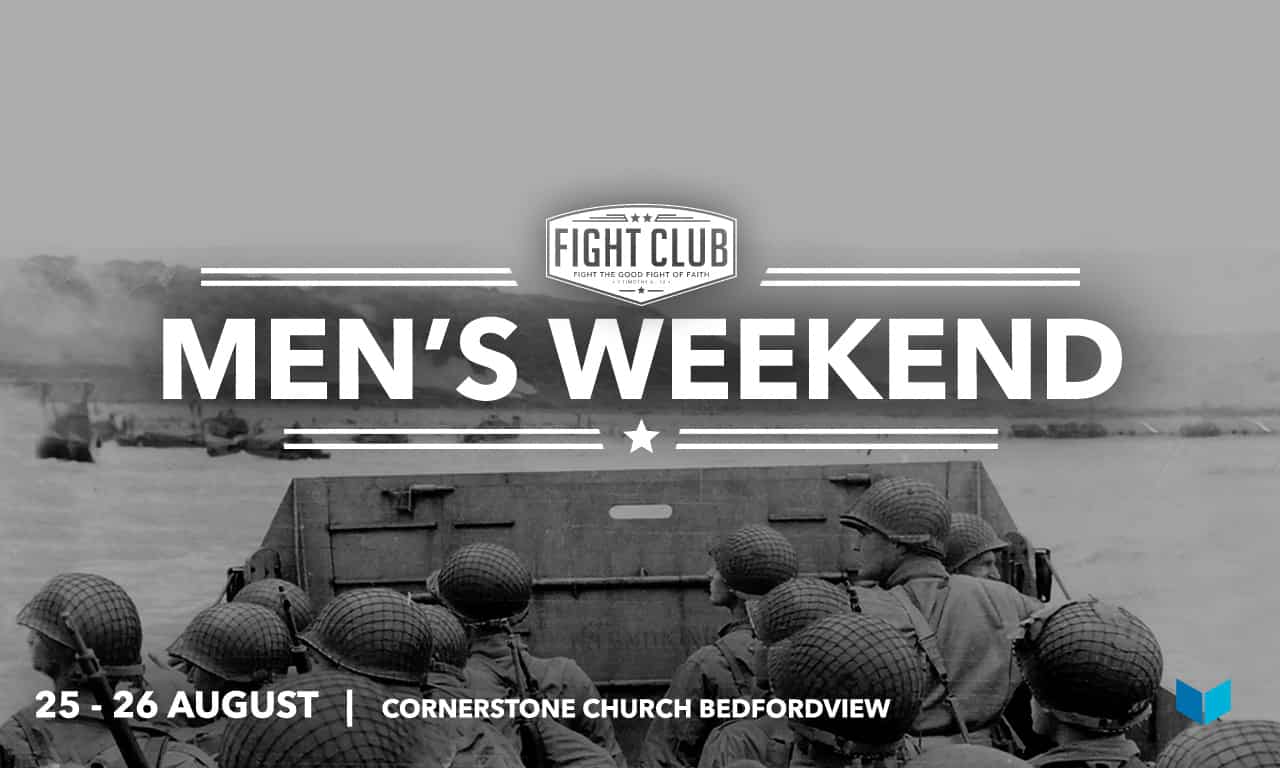 Fight Club: Generosity (Saturday, Session 1) - Cornerstone Church  Johannesburg